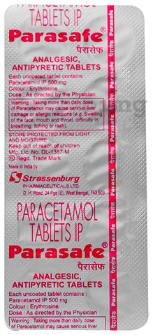 Parasafe Tablet 10'S