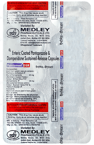 Pantomed Dsr Capsul 10's