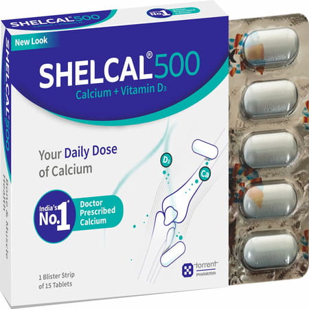 Shelcal 500 mg tablet