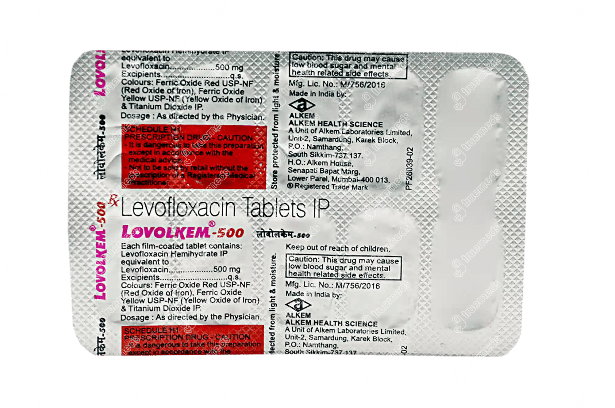 Lovolkem 500mg Tablet 10's