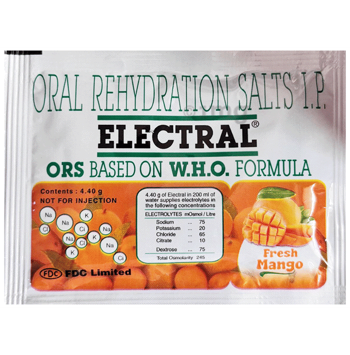 Electral Fresh Mango Sachet 4.40g