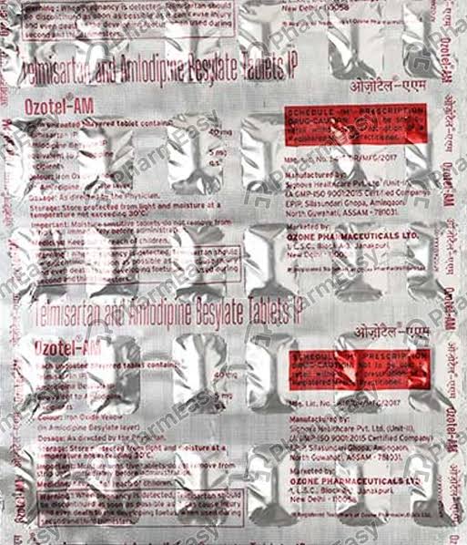 OZOTEL AM 40/5mg Tablet 30's